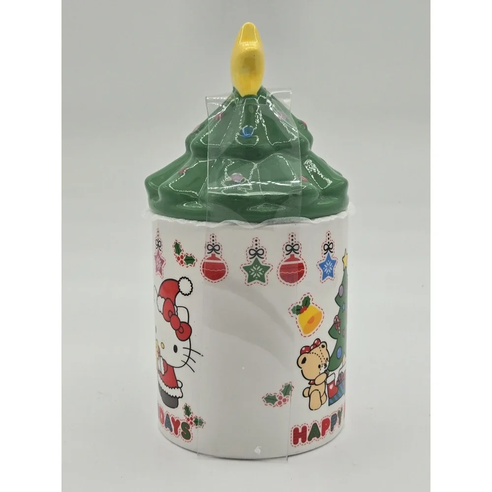 Hello Kitty Happy Holidays Christmas Tree Top Coffee Mug‎ 18oz Hobby Lobby Cup
